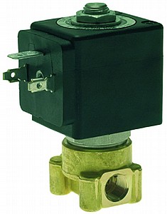 ברז דו דרכי "1/8 LUCIFFER 220V ברז דו דרכי "1/8 LUCIFFER 220V