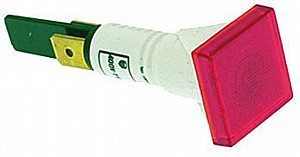 נורת ביקורת ראש מרובע 220/380V (אדומה) נורת ביקורת ראש מרובע 220/380V (אדומה)