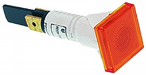 נורת ביקורת ראש מרובע 220/380V (כתומה) נורת ביקורת ראש מרובע 220/380V (כתומה)