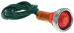 נורת ביקורת עם חוטים 220V (כתומה) נורת ביקורת עם חוטים 220V (כתומה)